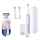 Szczoteczka elektryczna Oral-B Zestaw szczoteczka iO 4 różowy + końcówki Sens iO 2 szt.